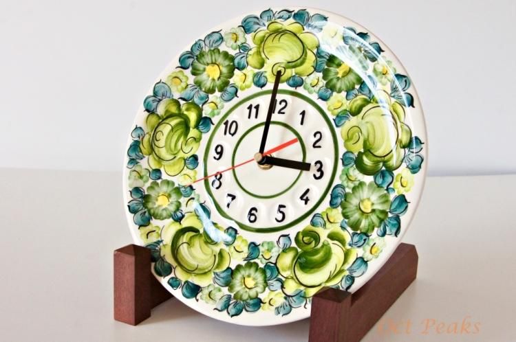 陶器製 壺型時計 花柄 陶器製 壺型時計 花柄 陶器製 壺型時計 花柄 楽天市場】花瓶 陶器