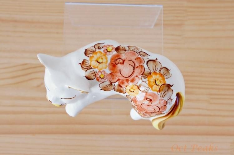 ヴウォツワヴェク陶器の置物