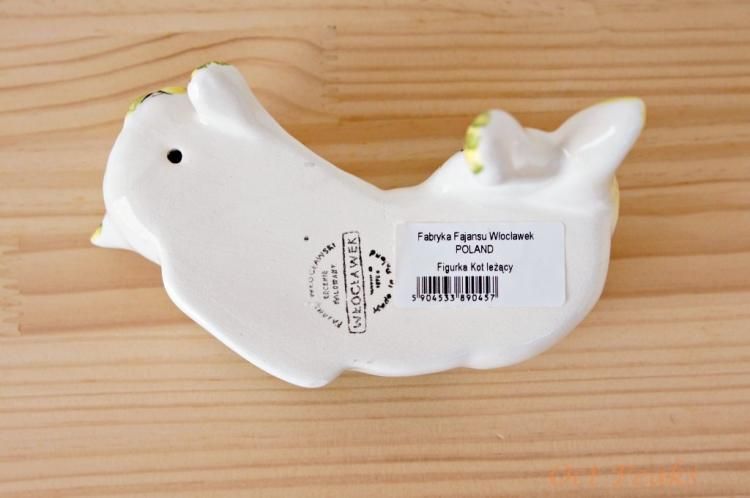 ヴウォツワヴェク陶器の置物