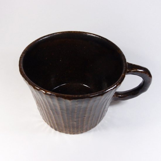 sunny-craft（サニークラフト）｜カップ しのぎ チョコレート釉