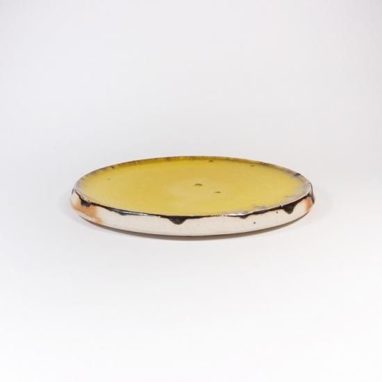 鳥居あい|”黄色い星” 4寸皿【常滑焼】 - 和食器(陶器・磁器 鳥居あい|”黄色い星” 4寸皿【常滑焼】 - 和食器(陶器・磁器
