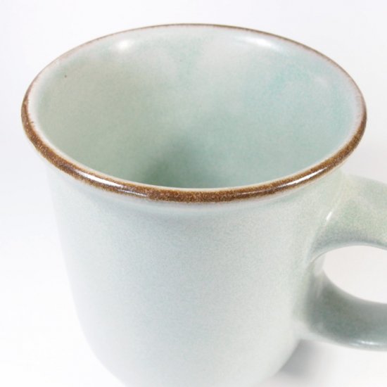 立原 亜紀子｜マグカップ  水色（水色釉）