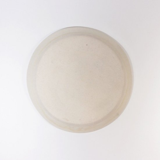 豊田雅代｜鋳込 絵皿B（小） 白色 - 和食器（陶器・磁器）とおしゃれ 