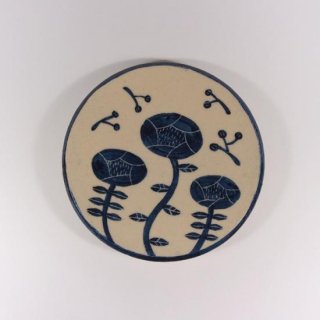 大内瑤子（おおうちようこ）｜まめ絵皿-野の花