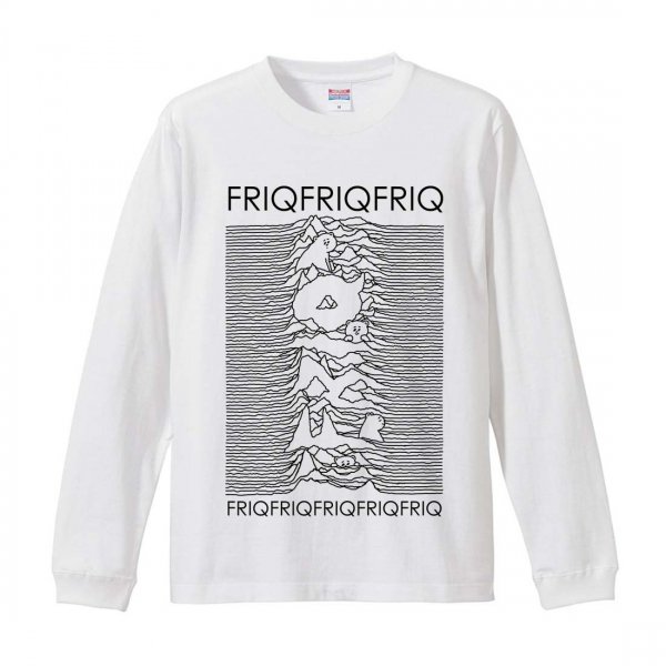 FRIQFRIQFRIQ ロングスリーブTシャツ　ホワイト