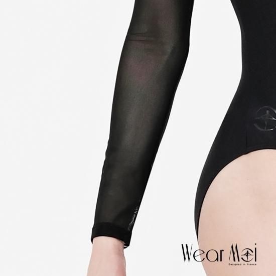 WearMoi（ウェアモア）『LAVANDE』 ロングスリーブレオタード