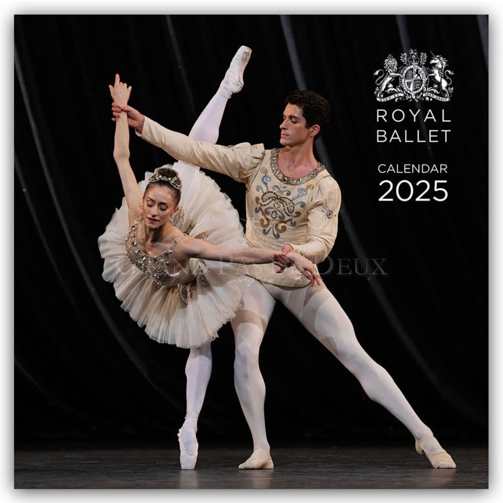 英国ロイヤル・バレエ団（ROYAL BALLET）2025年度カレンダーLサイズ 壁掛けカレンダー｜海外のバレエカレンダーならバレエ・ダンス用品通販  - グランパドドゥオンラインショップ