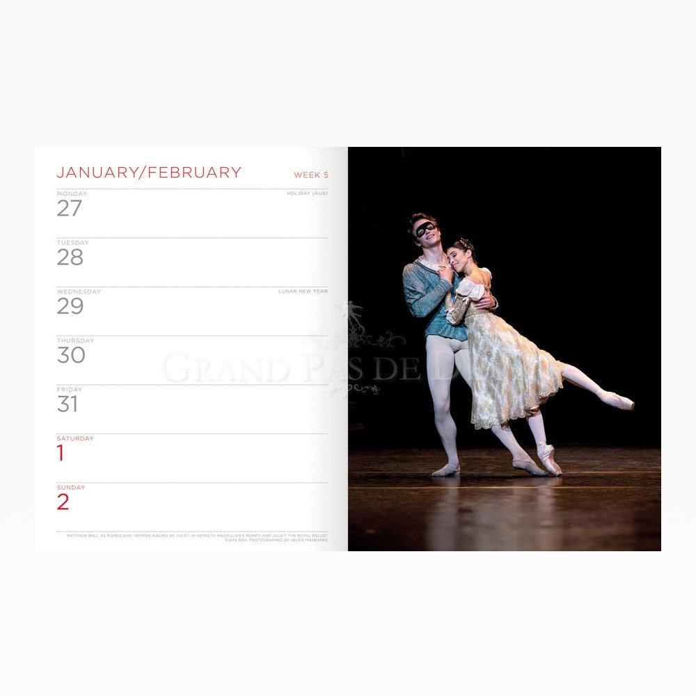 数量は多い  英国ロイヤル・バレエ団（ROYAL BALLET）2025年度カレンダーL バレエ