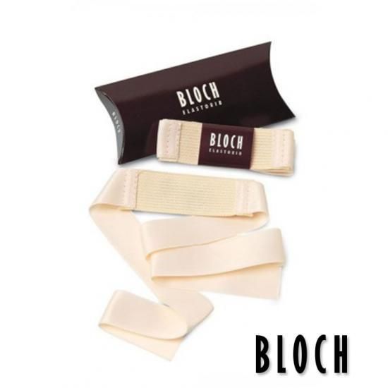 Bloch ブロック エラストリブ トゥリボン ゴム付リボンでアキレス腱への負担 Bloch ブロック のバレエ ダンス用品通販 グランパドドゥオンラインショップ