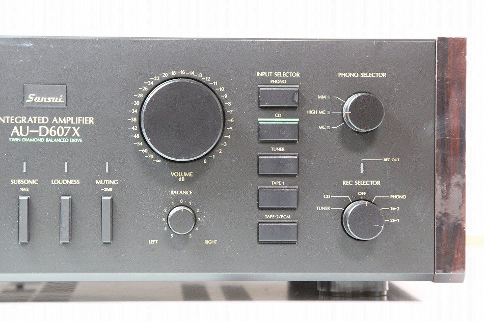 AU-D607X｜SANSUI プリメインアンプ サンスイ 90W×2｜中古品｜修理販売｜サンクス電機