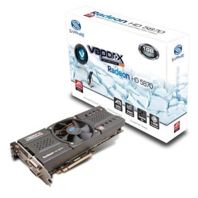 SAPPHIRE Radeon HD5870ܥեå VAPOR-X HD5870 1G GDDR5 PCI-E DUAL DVI-I/HDMI/DPʡ