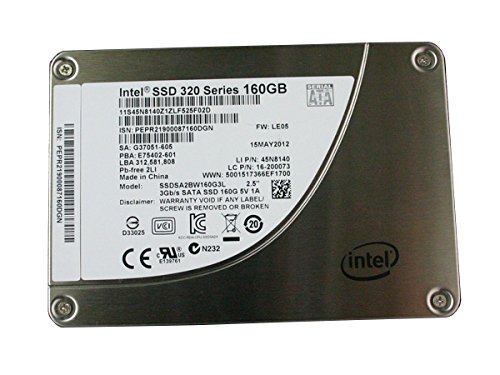 Intel 320シリーズ SSDSA2BW160G3H 2.5インチ 160GB SATA 3.0Gb/s