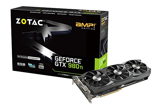 ZTGTX98TI-6GD5AMP01 ｜ZOTAC GTX 980 Ti AMP Edition グラフィックス