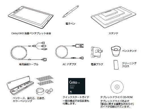 DTH-1300/K0 ｜ワコム 液晶ペンタブレット 13.3フルHD液晶