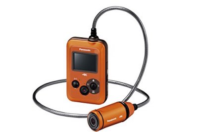 Panasonic ウェアラブルカメラ オレンジ　HX-A500-D【中古品】