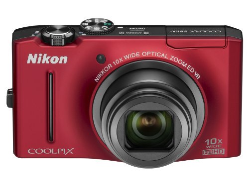 COOLPIX S8100(R)｜Nikon デジタルカメラ COOLPIX S8100 フラッシュレッド 1210万画素 光学10倍ズーム 広角30mm  3.0型液晶 裏面照射型CMOS｜中古品｜修理販売｜サンクス電機