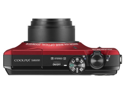 COOLPIX S8100(R)｜Nikon デジタルカメラ COOLPIX S8100 フラッシュレッド 1210万画素 光学10倍ズーム 広角30mm  3.0型液晶 裏面照射型CMOS｜中古品｜修理販売｜サンクス電機