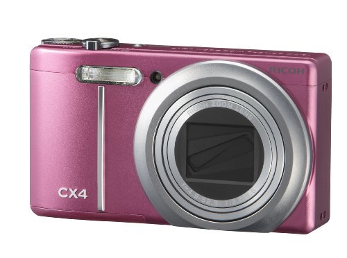 CX4(PP)｜RICOH デジタルカメラ CX4 パープルピンク 1000万画素裏面