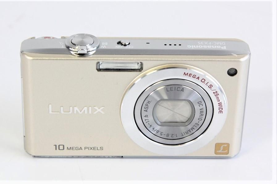 グランドセール パナソニック LUMIX ゴールド DMC-FX35 デジタルカメラ 