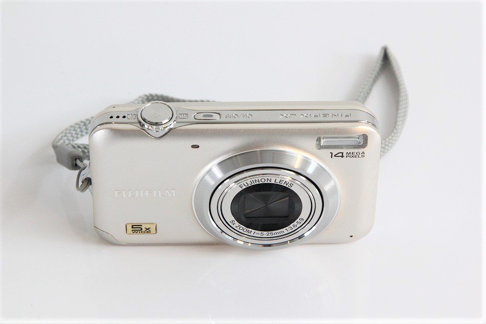 FX-JX280G｜FUJIFILM FinePix デジタルカメラ JX280 シャンパンゴールド F 1410万画素 光学5倍ズーム 広角