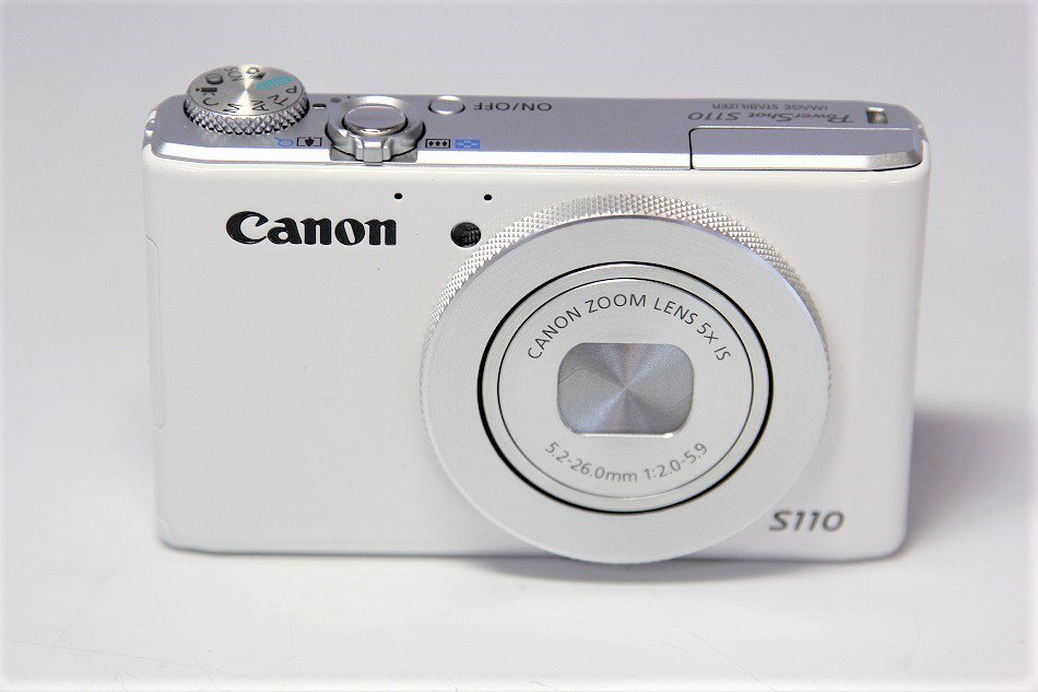 PSS110(WH)｜Canon デジタルカメラ PowerShot S110 約1210万画素 F2.0