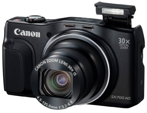 PSSX700HS(BK)｜Canon デジタルカメラ Power Shot SX700 HS ブラック ...