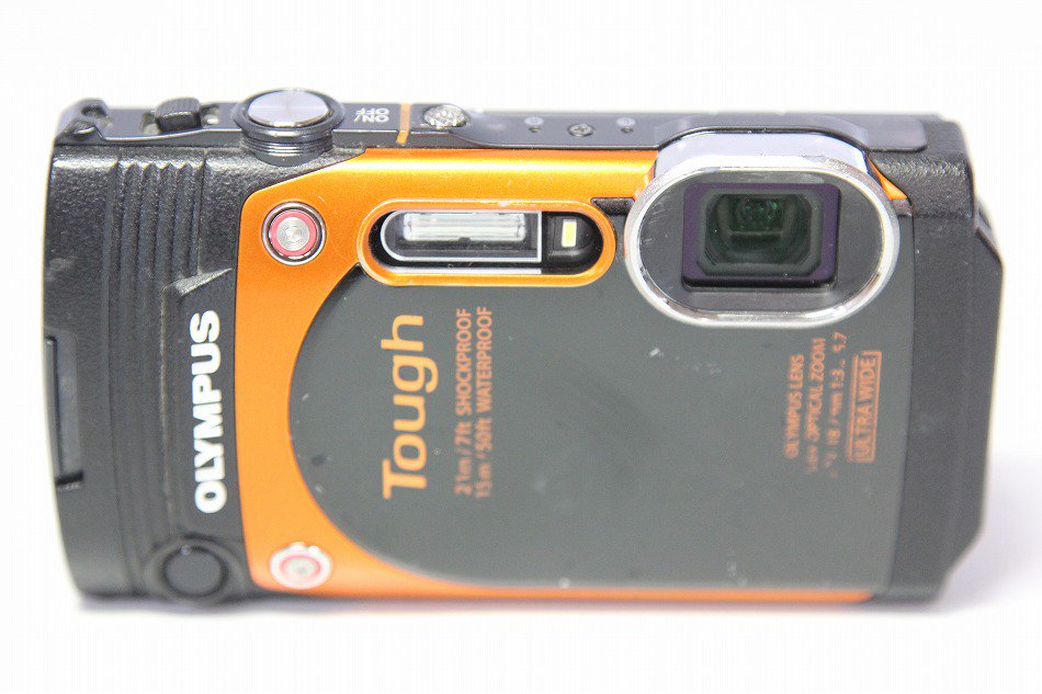 OLYMPUS デジタルカメラ STYLUS TG-860 Tough オレンジ 防水性能15m 可動式液晶モニター TG-860 ORG