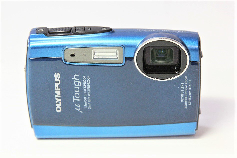 μTOUGH-3000(BLU)｜OLYMPUS デジタルカメラ ブルー｜中古品｜修理販売