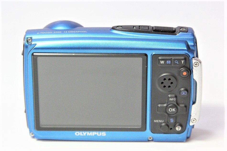 μTOUGH-3000(BLU)｜OLYMPUS デジタルカメラ ブルー｜中古品｜修理販売