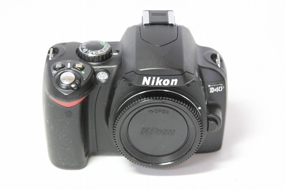 D40|Nikon デジタル一眼レフカメラ ブラック ボディ |中古品|修理販売|サンクス電機