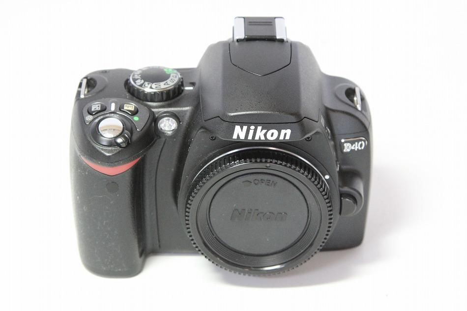 D40｜Nikon デジタル一眼レフカメラ ブラック ボディ ｜中古品｜修理販売｜サンクス電機