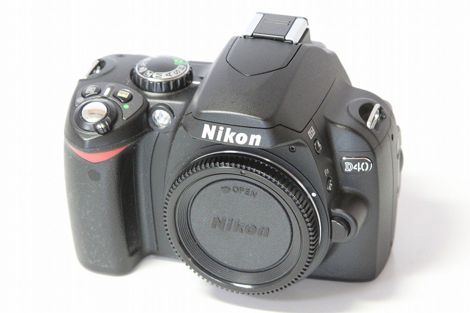 D40｜Nikon デジタル一眼レフカメラ ブラック ボディ ｜中古品｜修理