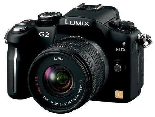 パナソニック デジタル一眼カメラ G2レンズキット(14-42mm/F3.5-5.6付属) コンフォートブラック DMC-G2K-K wyw801m DMC-G2K-K｜パナソニック デジタル一眼カメラ G2レンズキット(14