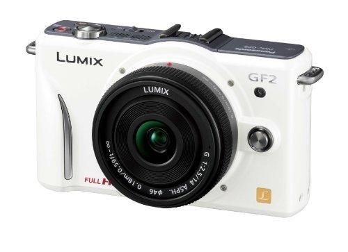 【美品✨】Panasonic Lumix GF2 ボディ ホワイト LUMIX 【中古】Panasonic パナソニック DMC-GF2 ホワイト + G