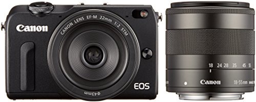 EOSM2BK-WLK｜Canon ミラーレス一眼カメラ EOS M2 ダブルレンズキット