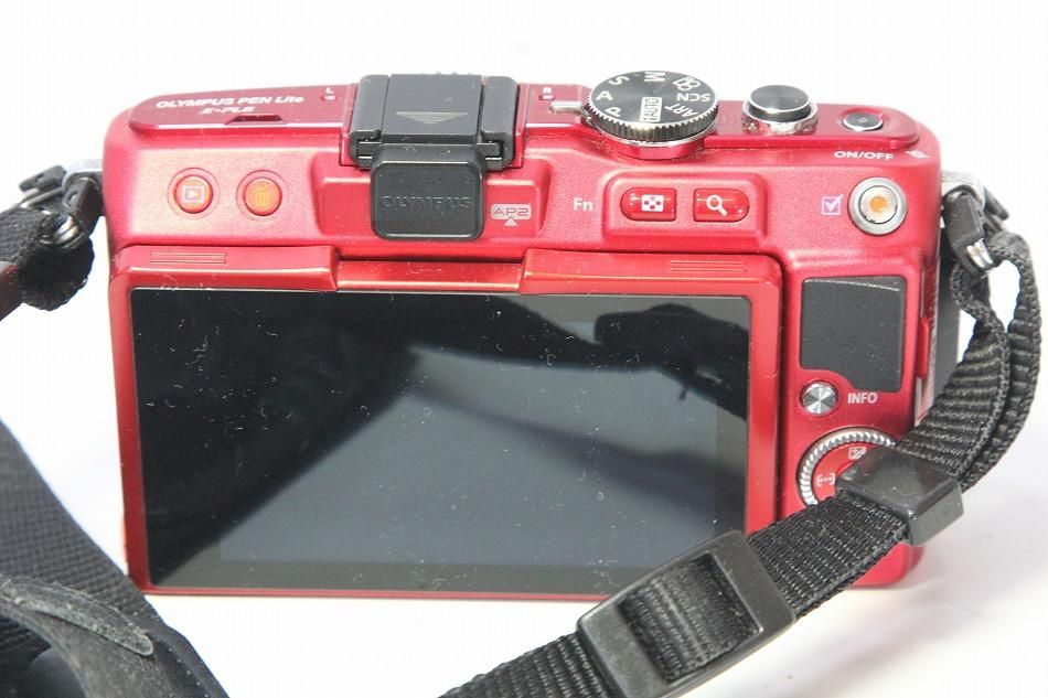E-PL6(RED)|OLYMPUS ミラーレス一眼 PEN Lite ボディ レッド E-PL6(RED)|OLYMPUS ミラーレス一眼 PEN Lite ボディ レッド