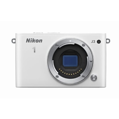 J3｜Nikon ミラーレス一眼 Nikon 1 ボディー ホワイト N1WH｜中古品