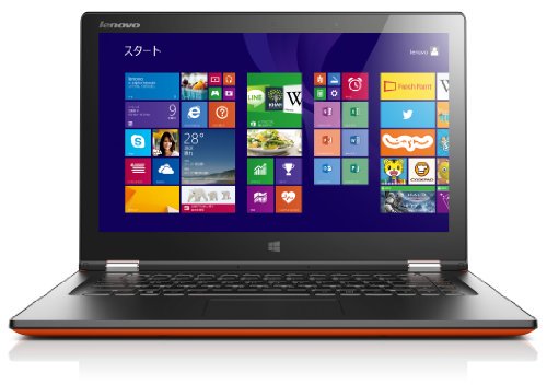 59436602 ｜Lenovo Yoga 2 13 [Windows10無料アップデート対応](Windows 8.1 Update  64bit/i5-4210U/8GB/500GB+16GB SSHD/Office H&B 2013/13.3型  FHD液晶/クレメンタインオレンジ)｜中古品｜修理販売｜サンクス電機