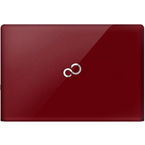 富士通 LIFEBOOK 赤 ノートPC FMV LIFEBOOK AH77/W FMVA77WR [ガーネットレッド]の製品画像