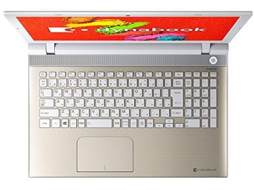 TOSHIBA Dynabook T55 PT55TGP-BWA ノートパソコン T55/T サテンゴールド 仕様 2015秋冬モデル PT55TGP-BWA