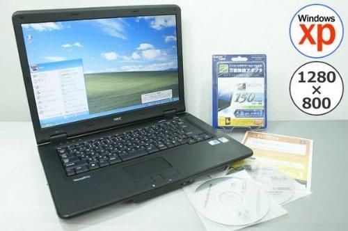 NEC 【中古パソコン】ノートパソコン VersaPro VY25A/F-7 Core2Duo-2.53GHz 1.5GB 80GB DVD-ROM XP搭載 15.4型【中古品】