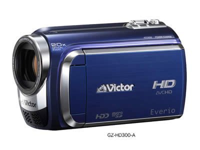 JVCケンウッド ビクター 60GBハードディスクムービー ブル- GZ-HD300-A-