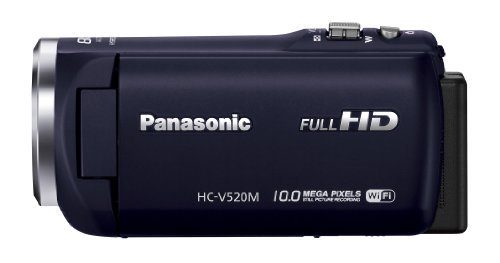 HC-V520M-A｜Panasonic デジタルハイビジョンビデオカメラ V520 内蔵メモリー32GB ダークネイビー ｜中古品｜修理販売