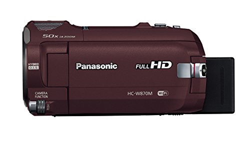 HC-W870M-T｜Panasonic HDビデオカメラ W870M ワイプ撮り 50倍ズーム