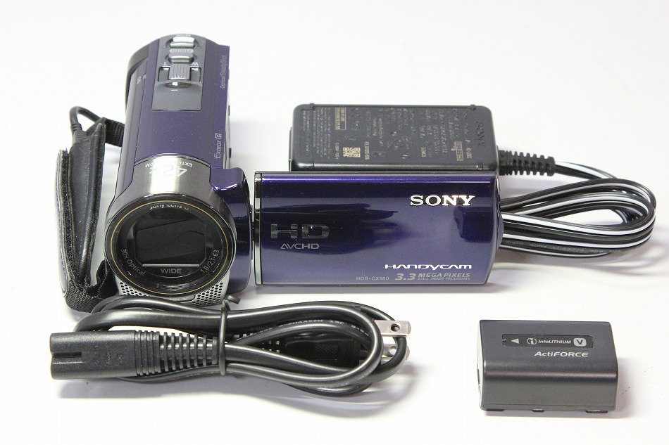 HDR-CX180(L)｜SONY デジタルHDビデオカメラレコーダー CX180 ブルー
