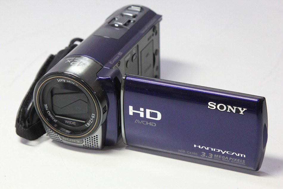 HDR-CX180(L)｜SONY デジタルHDビデオカメラレコーダー CX180 ブルー ｜中古品｜修理販売｜サンクス電機