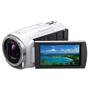 SONY HDビデオカメラ Handycam HDR-CX670 ホワイト 光学30倍 HDR-CX670-W