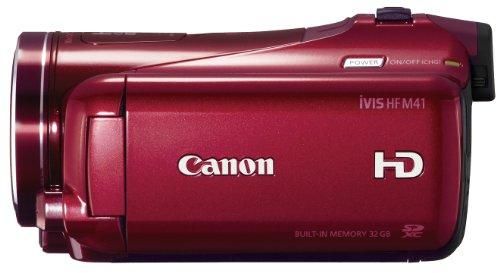 Canon デジタルビデオカメラ iVIS HF M41 色レッド【完動品】 IVISHFM41RD｜Canon デジタルビデオカメラ iVIS HF M41 レッド