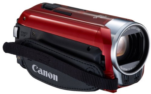 IVISHFR31RD｜Canon デジタルビデオカメラ iVIS HF R31 レッド 光学32倍ズーム フルフラットタッチパネル ｜中古品