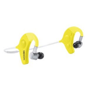 Denon AH-W150YW Exercise Freak In-Ear Headphones, Yellowʡ